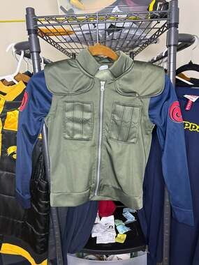 Spirit Halloween Naruto Shippuden Jonin Flak Jacket Costume Size S